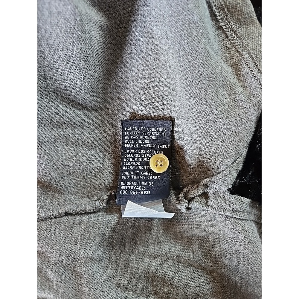 TOMMY HILFIGER MEN'S CLASSIC FIT POLO SHIRT, Men's Size M, Gray/Grey - Picture 10 of 11